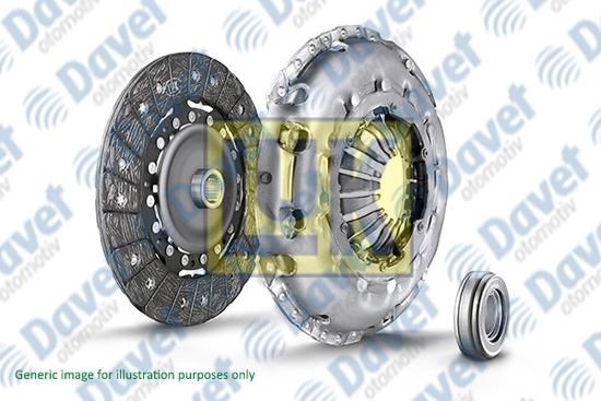 LUK 622347000 Debriyaj Seti Elantra 1.6gdi 2016-> I20 1.4 Benzinli 2012 -> Kia Ceed-Rio 1.6gdi 2013-> Kia Soul 1.6gdi 2011-> 6 Ileri Vites